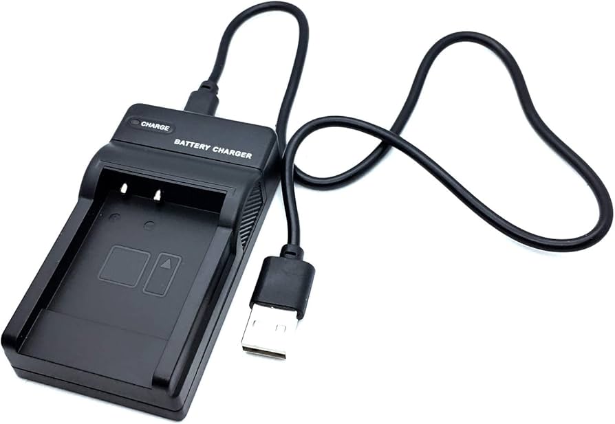 Amazon.com : USB Battery Charger for Pentax Optio S, S4, S4i, E65