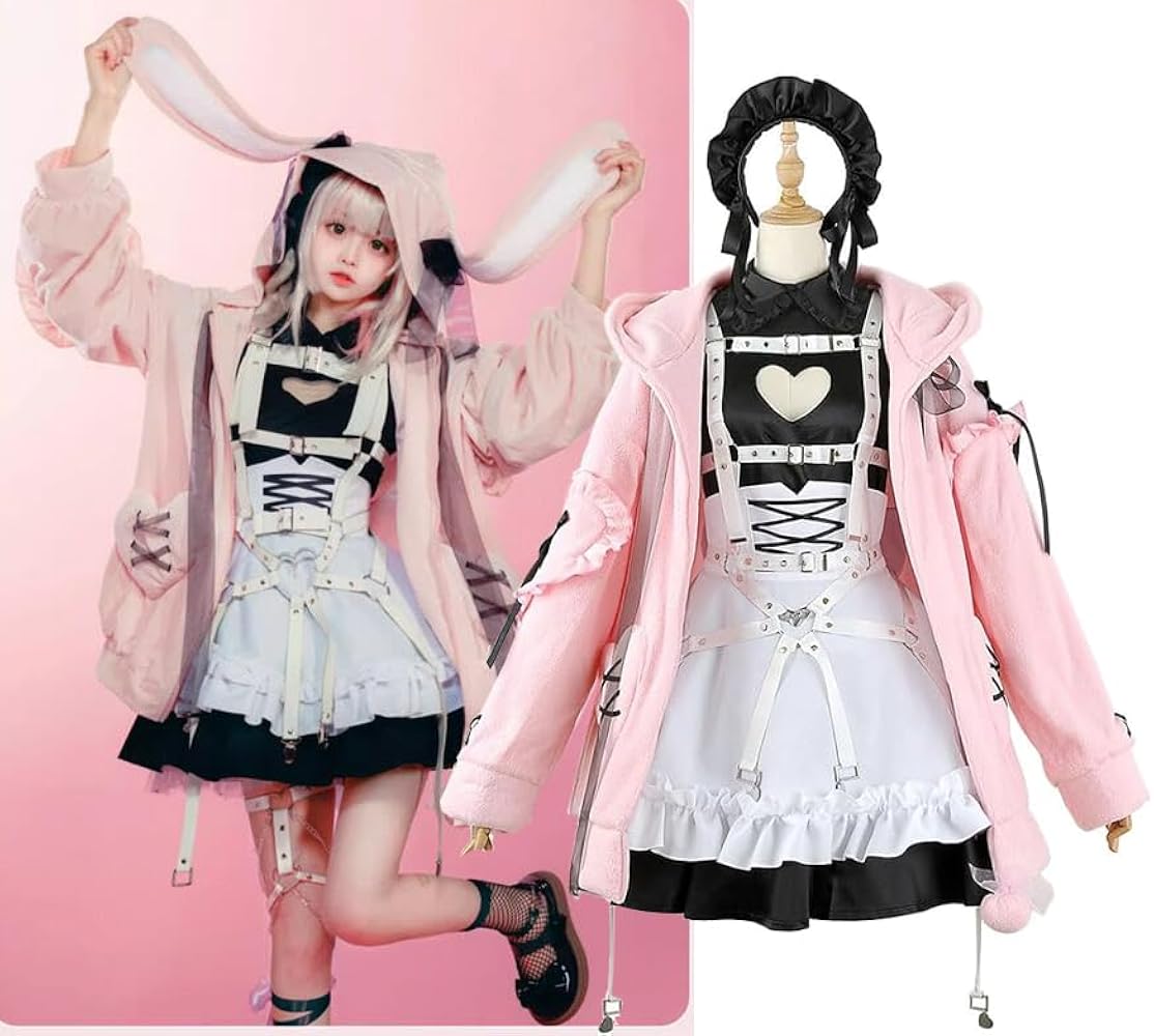 Amazon.co.jp: [楽コス] 魔界ノりりむ コスプレ衣装 まかいのりりむ