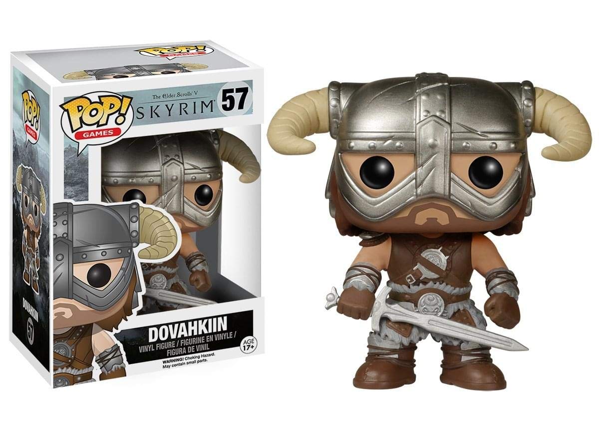 Amazon.com: Funko Skyrim Dovahkiin Pop Vinyl Figure,Multi-colored