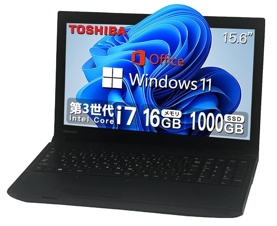 Windows11 TOSHIBA Corei7 メモ8G おすすめ Windows11 TOSHIBA Corei7