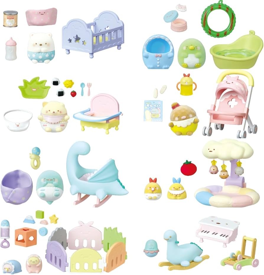 Amazon.co.jp: リーメント すみっコぐらしよちよちベビールーム 1BOX