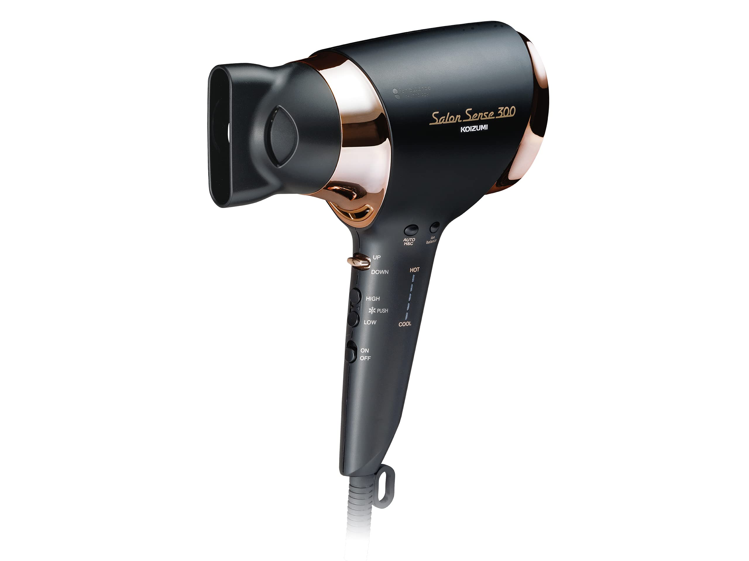 Amazon | コイズミ ヘアドライヤー イオンバランス サロンセンス 300