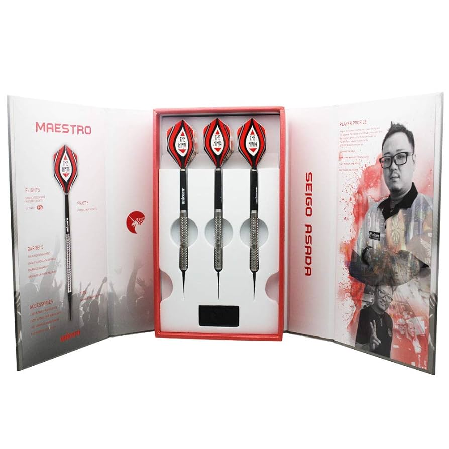 unicorn浅田斉吾MAESTROフェーズ2 2BAダーツ 24g 3本セット unicorn