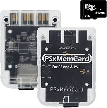 Amazon.com: BITFUNX PSxMemCard PS1 Memory Card - Supports Firmware