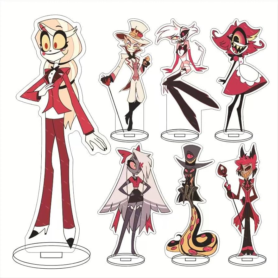 Amazon.co.jp: ハズビン ホテル アクリルスタンド Hazbin Hotel 台座