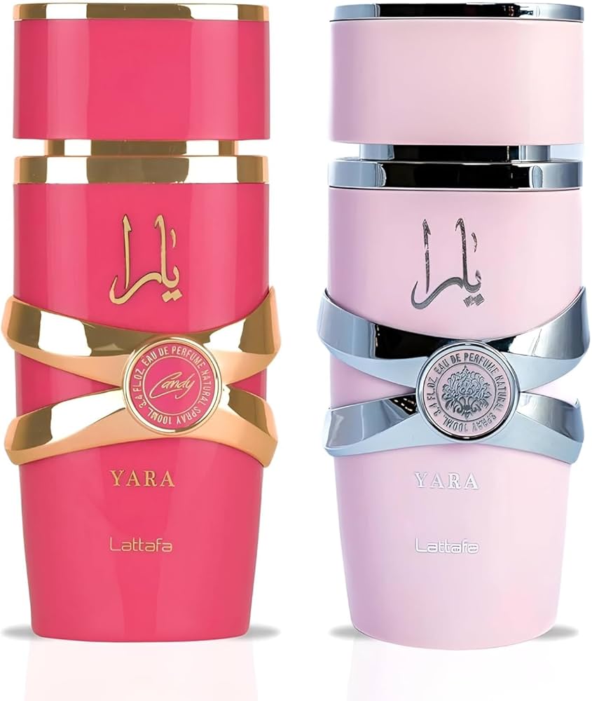 Amazon.com : LATTAFA Yara & Yara Candy EDP Sprays 100ML (3.4 OZ