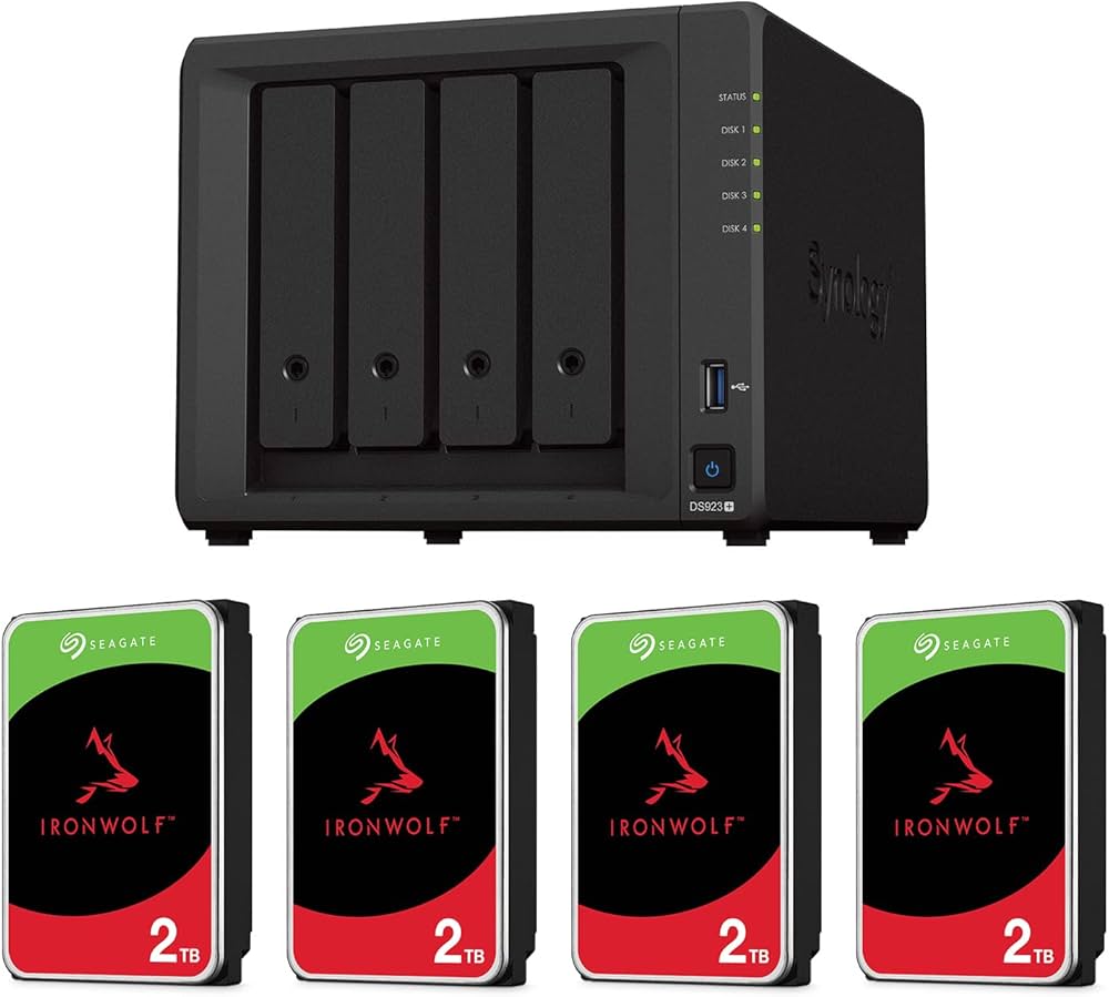 Amazon.co.jp: 【NAS HDDセット】Synology DS923+ & Seagate HDD [4