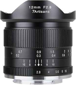 Amazon.co.jp: 7artisans 1228FXB 12mm F2.8 Xマウント 富士フイルムX