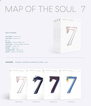 BTS - Map Of The Soul: 7 (CD)- Version 4 : Amazon.ca: Office Products