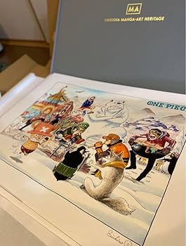 Amazon.co.jp: ONE PIECE 漫画アート 雪中の宴 世界限定10部 NFT