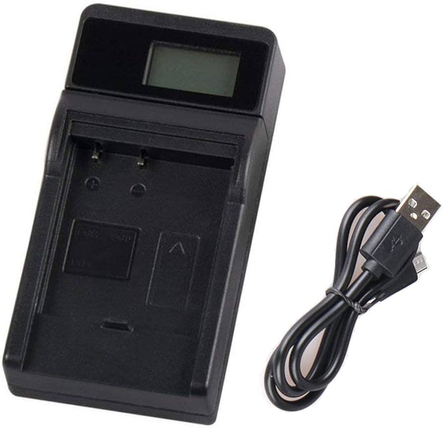 Amazon.com : LCD USB Battery Charger for Sony Cyber-Shot DSC-W380