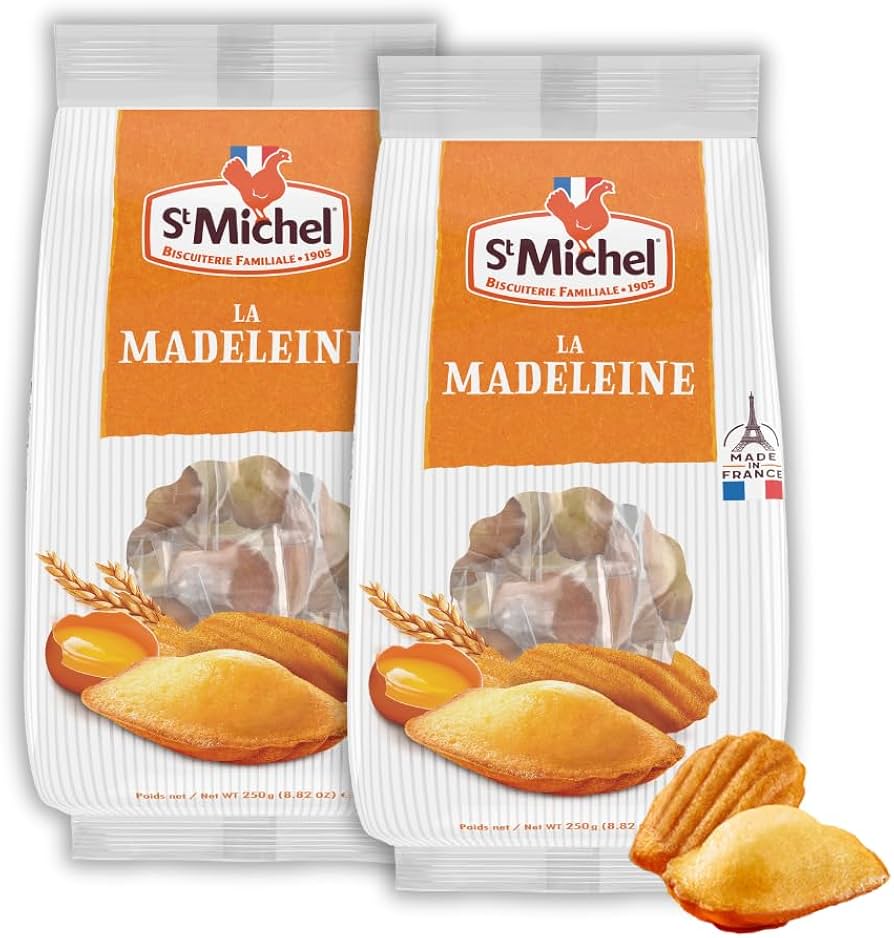 St Michel Traditional Madeleines French Sponge Cakes Made In