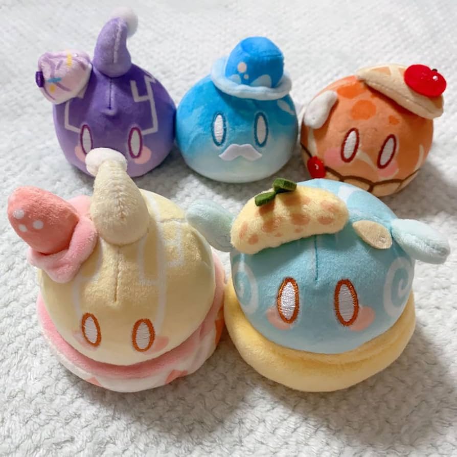 Amazon.co.jp: 原 神 スライム ぬいぐるみ スイーツパーティー セット