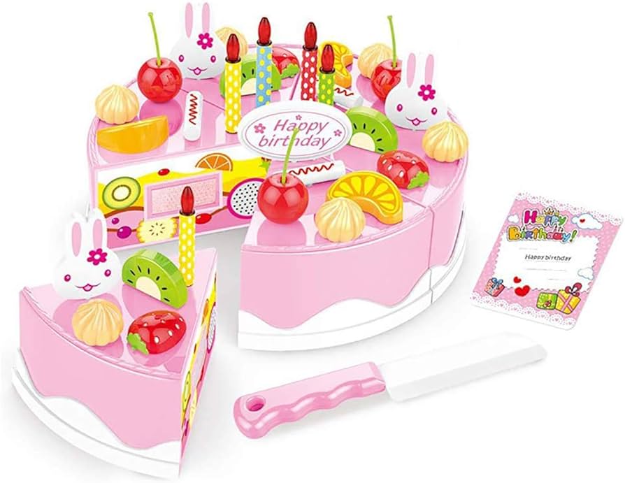 Amazon.com: HenMerry 38 PCS DIY Cutting Birthday Party Cake Model