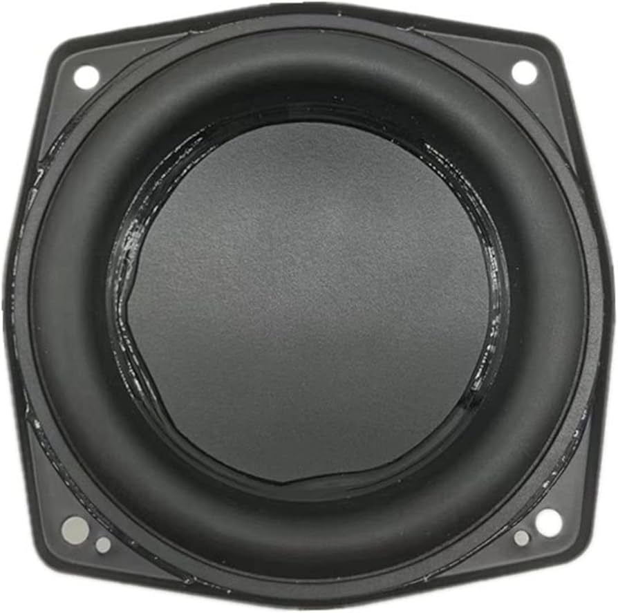 Amazon | 4 インチ 40 ワットラウンドサブウーファースピーカー