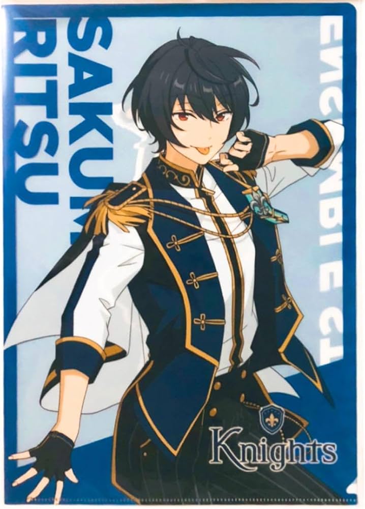 Amazon.co.jp: あん スタKnights朔間凛月新衣装クリアファイル : おもちゃ