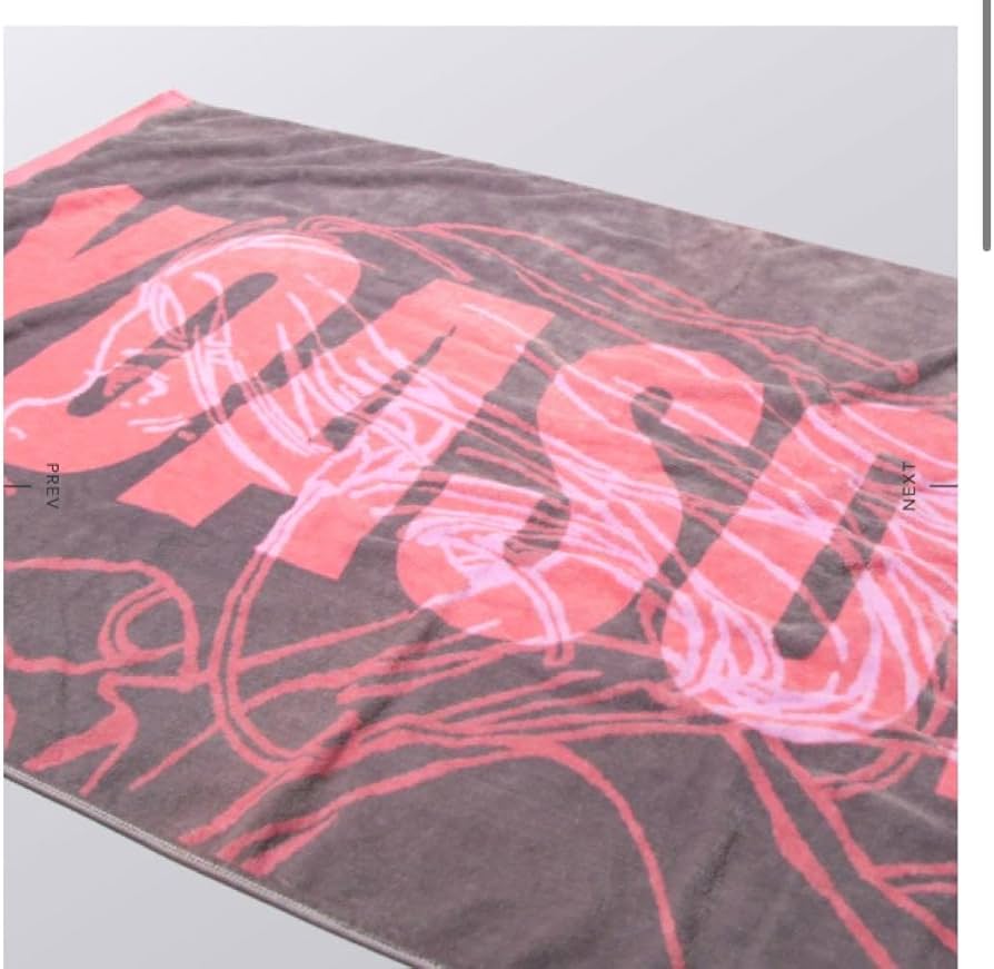 Amazon.co.jp: YOASOBI 夜遊 ビーチ タオル グレー : ホーム＆キッチン