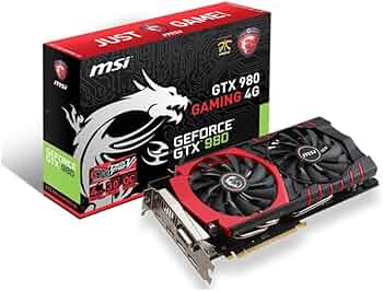 Amazon.in: Buy MSI GTX 980 Gaming 4G GEFORCE GTX 980 4GB Twin