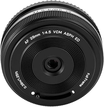Amazon.co.jp: VILTROX AF 28mm F4.5 FE 超薄型 レンズ Sony Eマウント