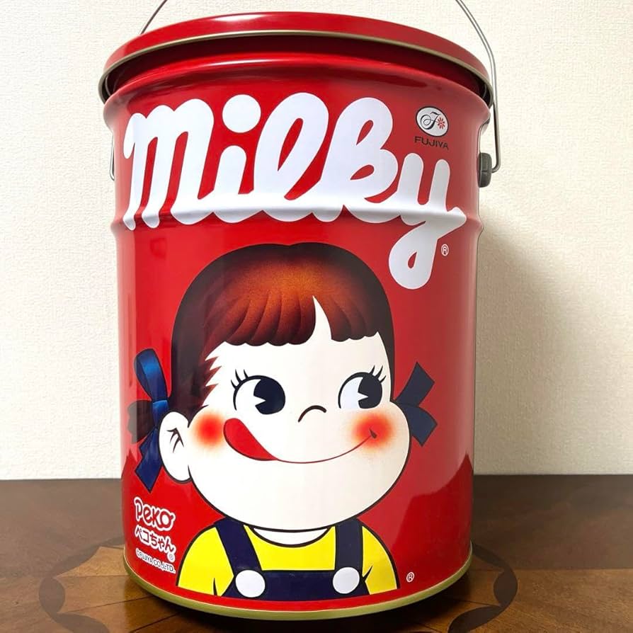 Amazon.co.jp: 不二家ペコちゃんスツール缶 : おもちゃ