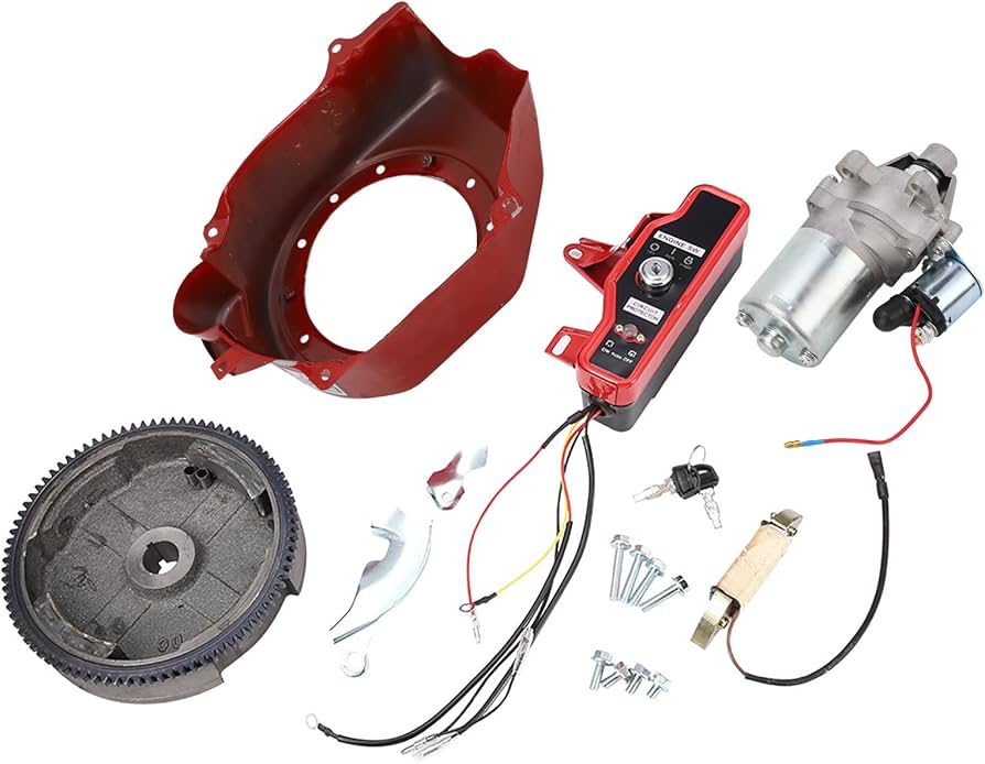 Amazon | 電動スターター 小型エンジン 電動エンジンスターター