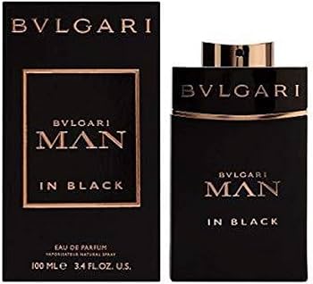 Amazon.com : Bvlgari Man in Black Eau de Parfum Spray for Men, 3.4