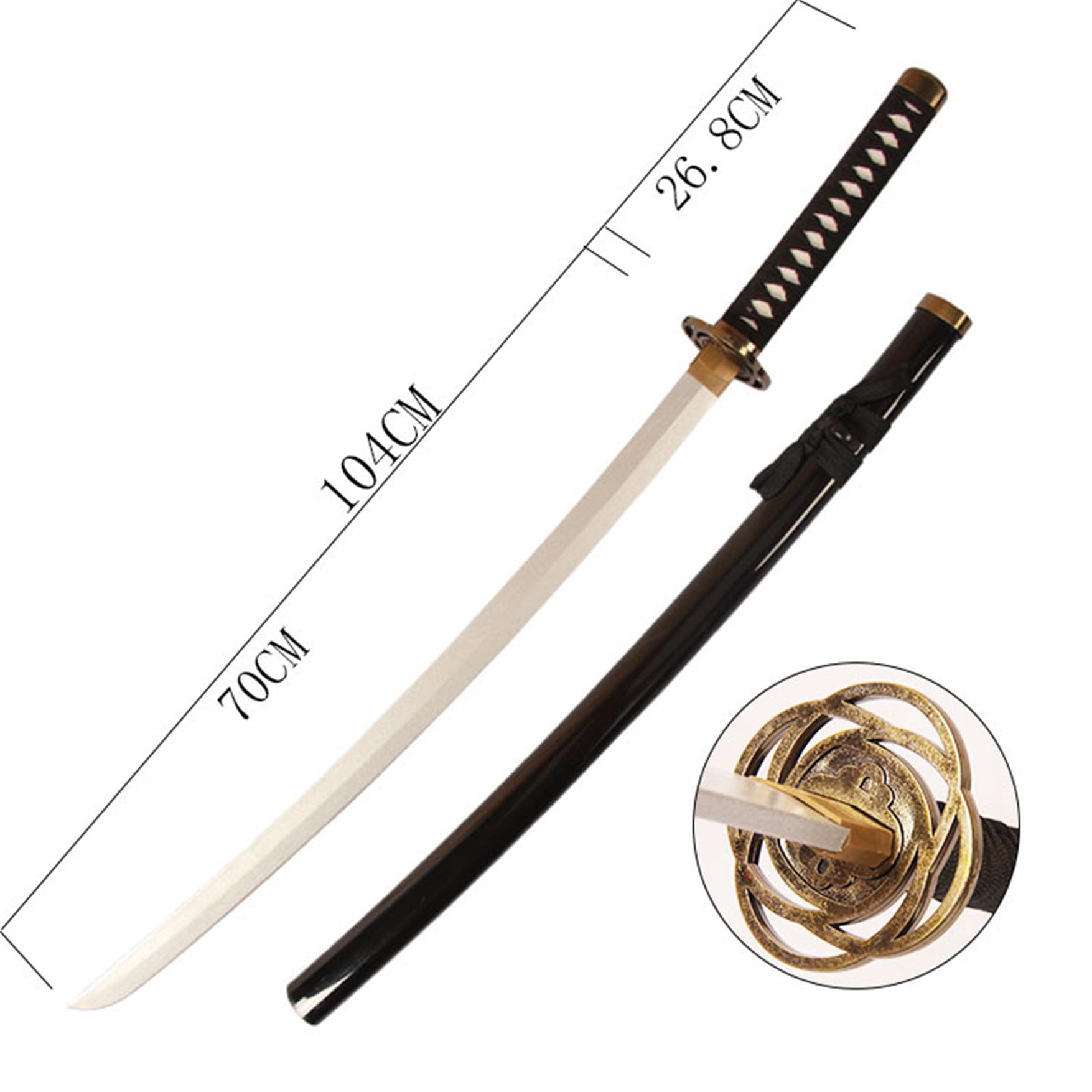 Amazon.co.jp: 模造刀 木 日本刀 大和守安定 刀剣男士 アニメ続 刀剣