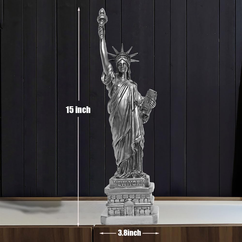 Amazon.com: SAINWORDS Statue of Liberty Figurine Sculpture Outdoor