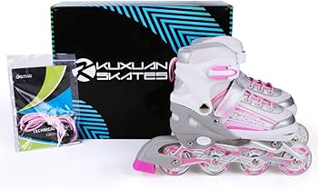 Amazon.co.jp: [Kuxuan] 子供用 インラインスケート キッズ ローラー