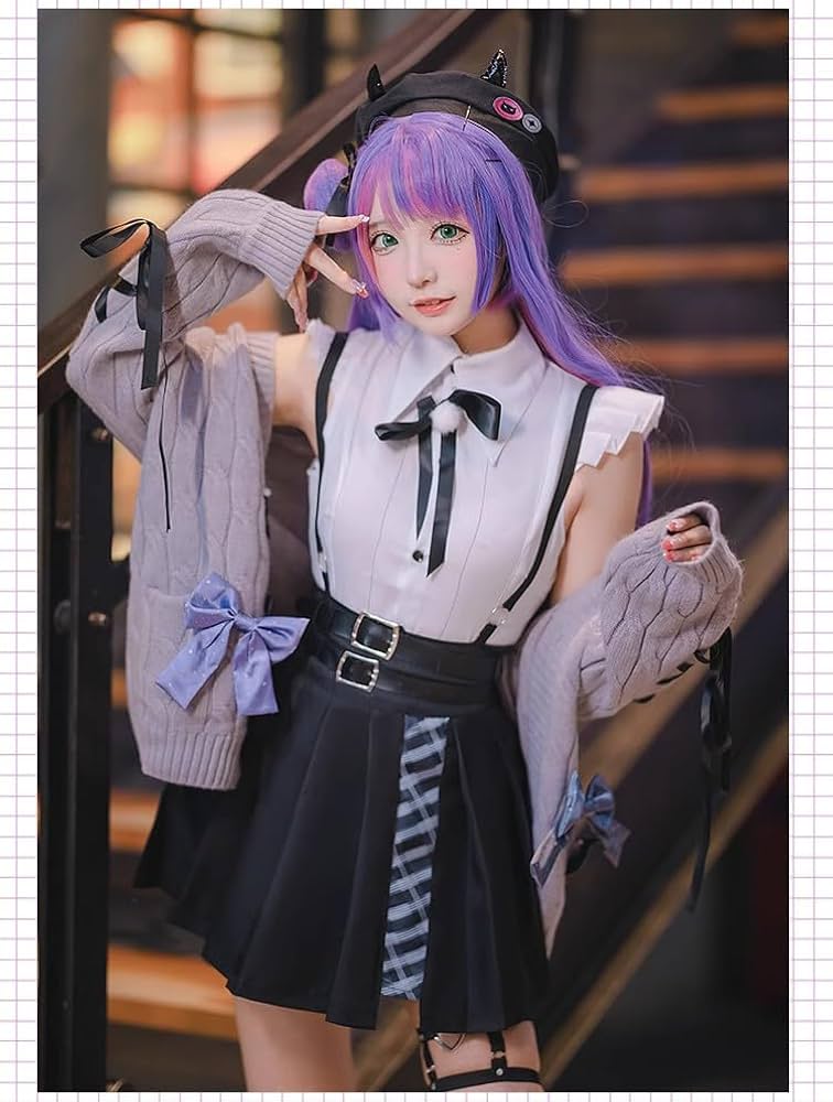 Amazon.co.jp: バーチャルYouTuber Vtuber 常闇トワ コスプレ衣装
