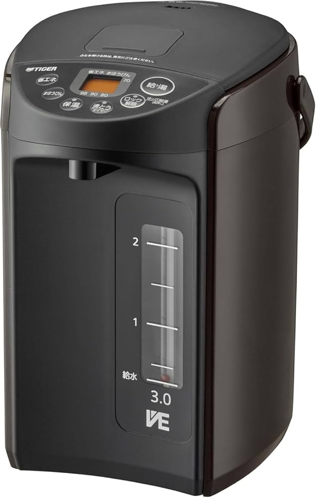 Amazon | 【WEB限定】タイガー魔法瓶 電気ポット 蒸気がでない 節電VE
