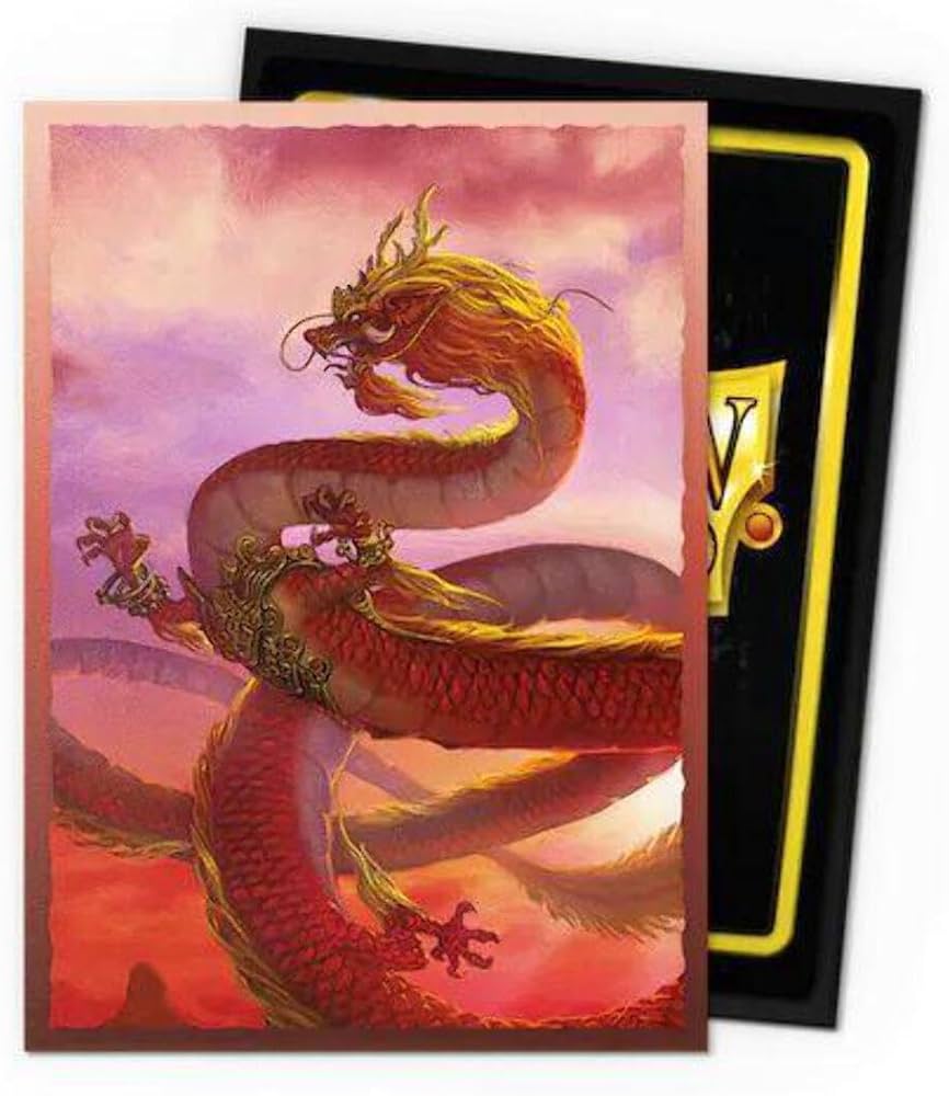 ダ*読様 （追跡保証あり）ドラゴン龍 スリーブ 40枚 旧スリ 勝利の