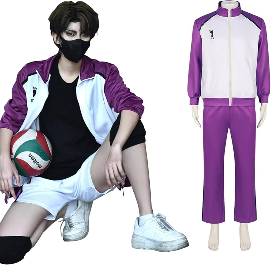 Amazon.co.jp: [NOKIJP] 白鳥沢 コスプレ衣装 ジャージ ユニフォーム