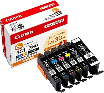 Amazon.co.jp: キヤノン Canon 純正 インクカートリッジ BCI-381(BK/C