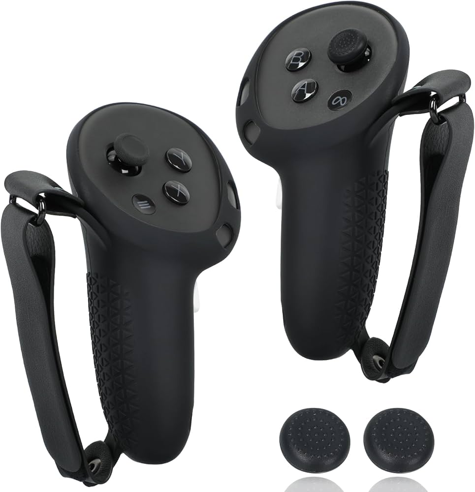 Amazon.co.jp: YipuVR Meta Quest 3 コントローラーグリップ用保護