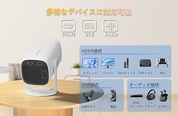 Amazon.co.jp: 【電動フォーカス・270°回転・革新Android TV12.0