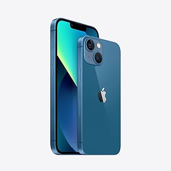 Amazon.com: Apple iPhone 13 (128GB, Blue) [Locked] + Carrier
