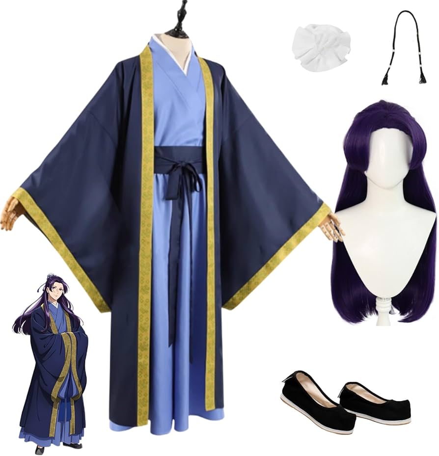 Amazon.co.jp: 薬屋のひとりごと ジンシ 壬氏 コスプレ衣装 フルセット