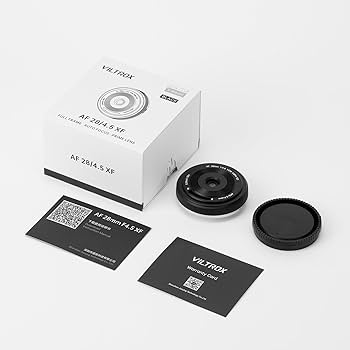 Amazon.co.jp: VILTROX AF 28mm F4.5 XF 超薄型 レンズ 富士フィルム X