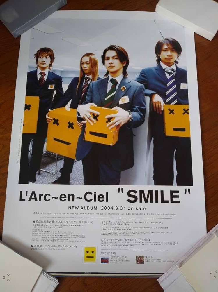 ♡mari♡ heavenly films 告知ポスター ラルク ♡mari♡ heavenly