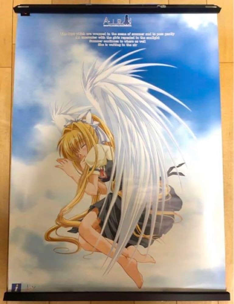 Amazon.co.jp: AIR key 神尾観鈴 麻枝准 B2 サイズ ポスター : おもちゃ