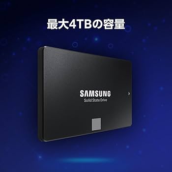 Amazon | Samsung 870 EVO 4TB SATA 2.5インチ 内蔵 SSD MZ-77E4T0B/EC