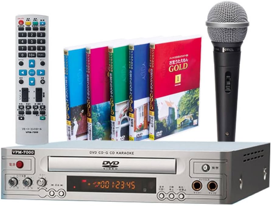 Amazon.co.jp: テイチクdvdカラオケ うたえもん カラオケセット 家庭用