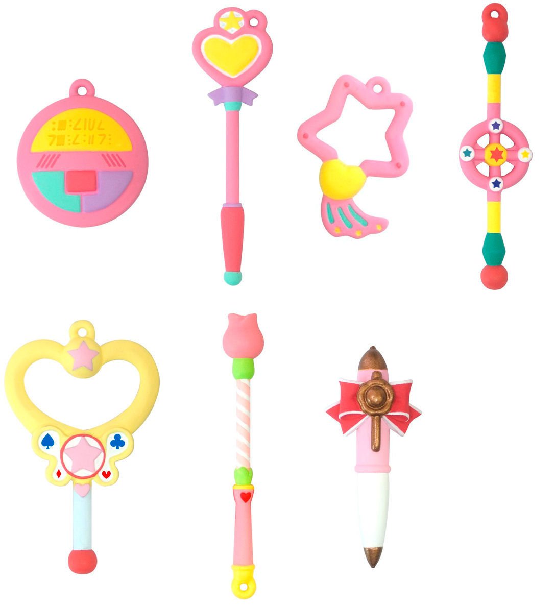 Amazon.co.jp: ぴえろ 魔法少女シリーズ ストラップコレクション BOX