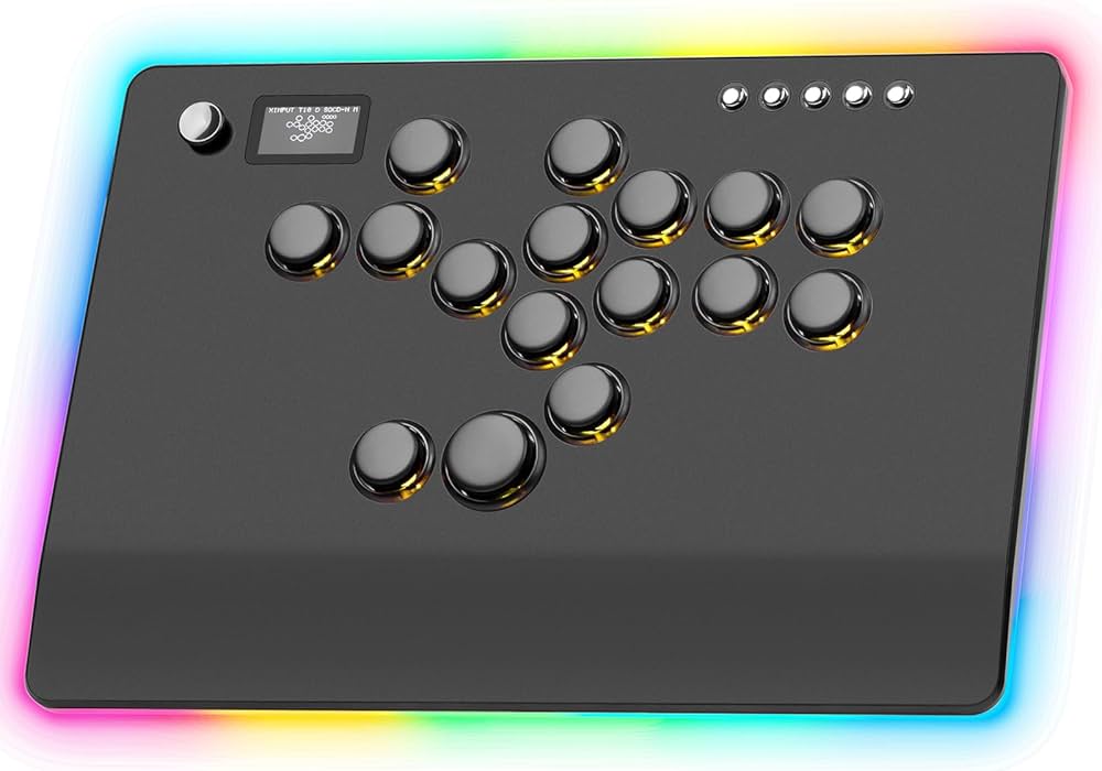 Amazon.com: GuileKeys Leverless Controller Arcade Stick GF-16