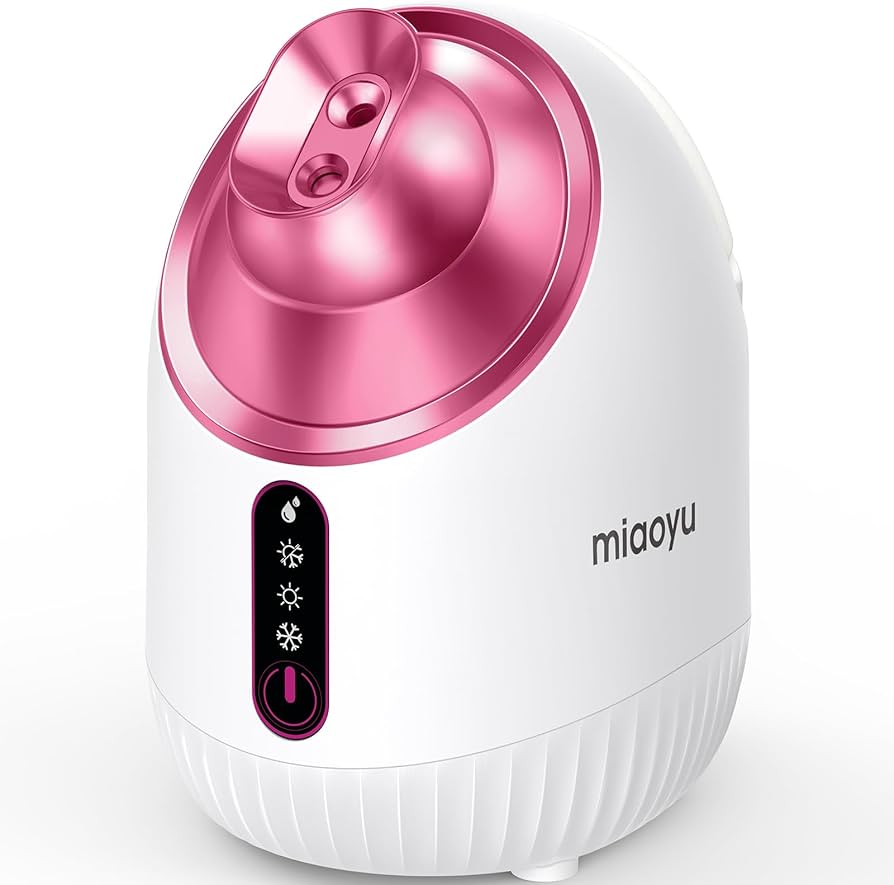 Amazon.co.jp: フェイススチーマー miaoyu 美顔器 フェイスケア 毛穴