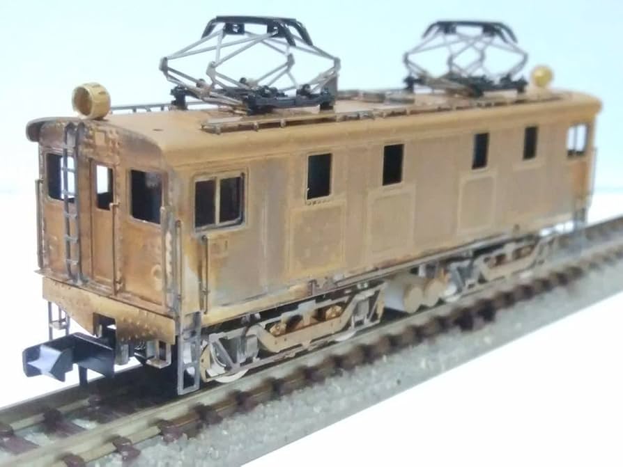 Amazon.co.jp: 電気機関車 国鉄ED27 11 14ATS 組立キット 鉄道模型