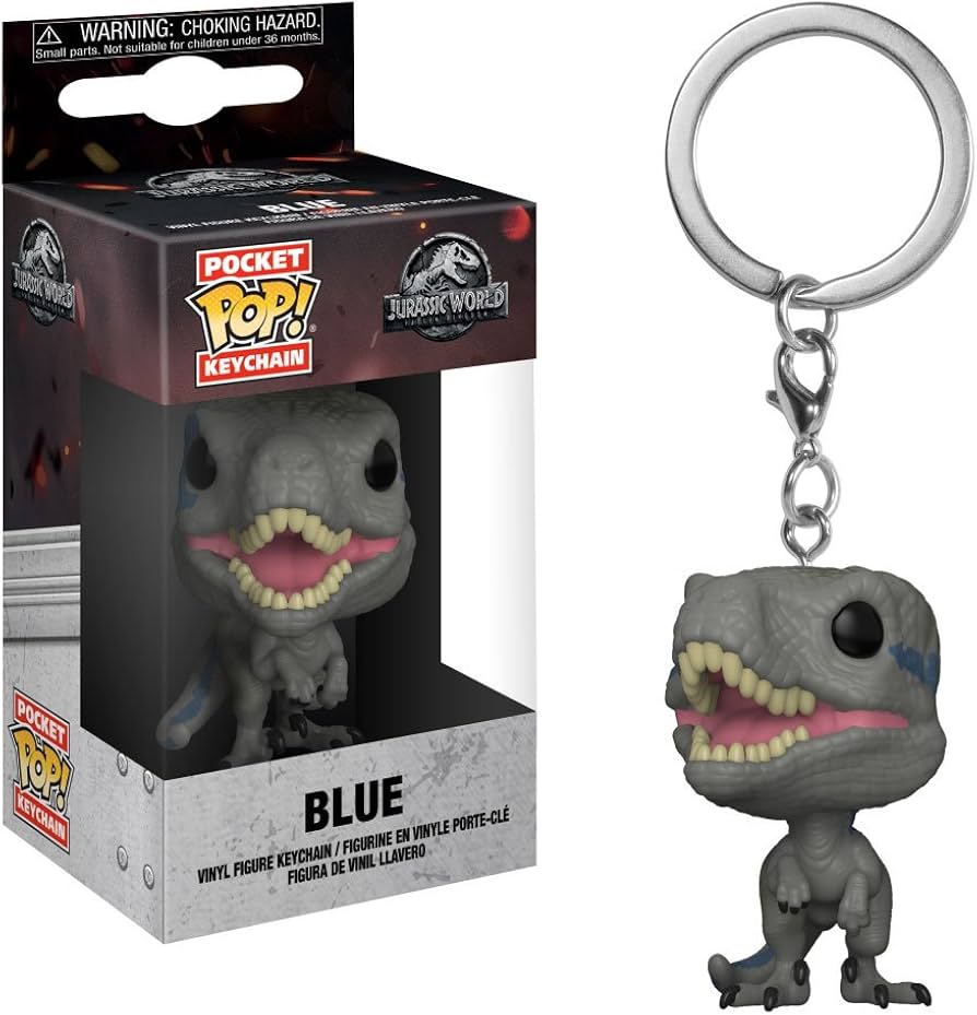 Amazon.com: Funko Pop Keychain: Jurassic World 2 - Blue