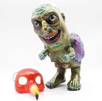 Amazon.co.jp: Kaiju Tan BIGBIRDMAN 緑 グリーン 血飛沫 付き ソフビ