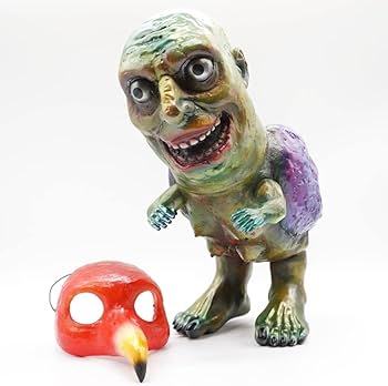 Amazon.co.jp: Kaiju Tan BIGBIRDMAN 緑 グリーン 血飛沫 付き ソフビ